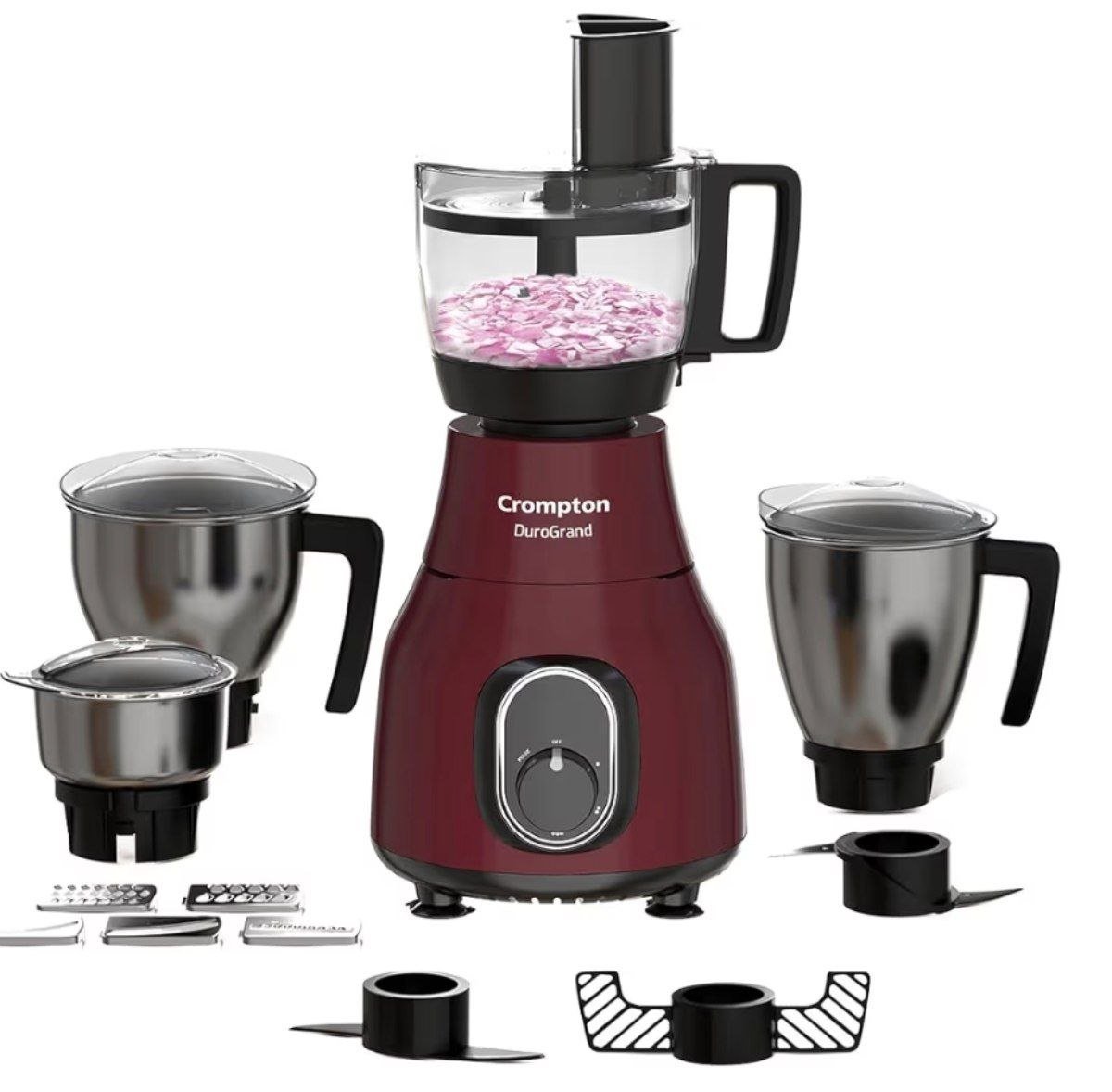 Crompton Food Processor Mixer Grinder 750w (3 Jars
