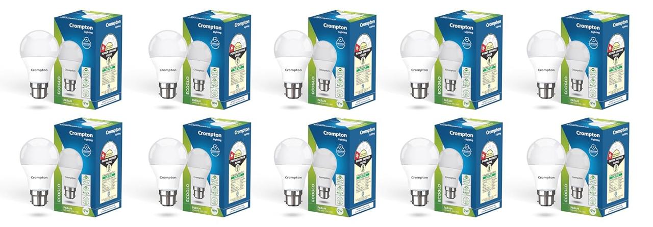 Crompton Param 9w Led Bulb B22 105 Lpw Pack O