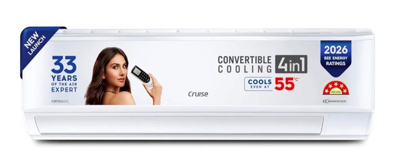 Cruise 1 5 Ton 5 Star Inverter Split Ac 36 Pay Usi