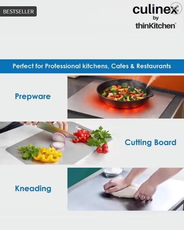 Culinex By Thinkitchen Stainless Steel Chopping Bo