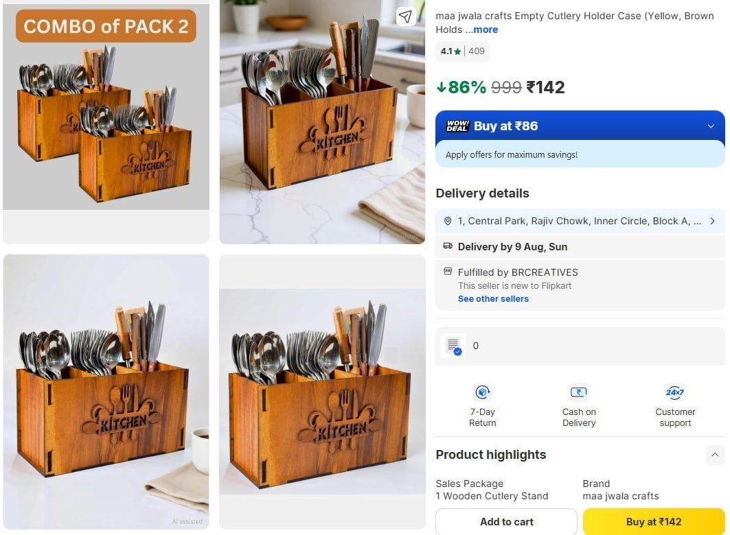 Cutlery Holder - 2pcs 142