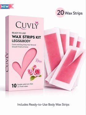 Cuvly Ready To Use Wax Strips Kit - 20pcs 299