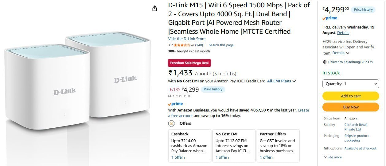 D-link M15 (pack Of 2) 4299