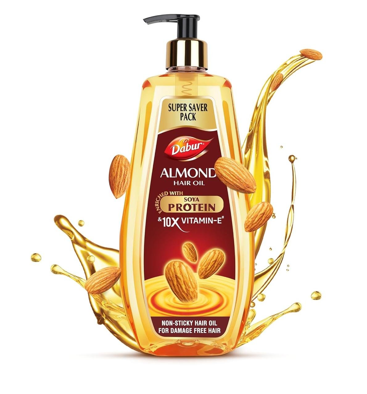 Dabur Almond Hair Oil - 650 Ml 201