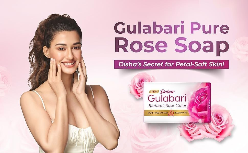 Dabur Gulabari Soap 150gm Pack Of 4 116