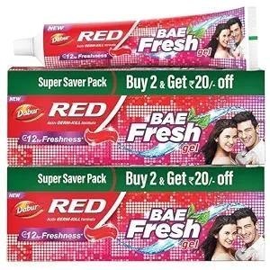 Dabur Red Bae Fresh Gel - 600gm (300gm 2) At 