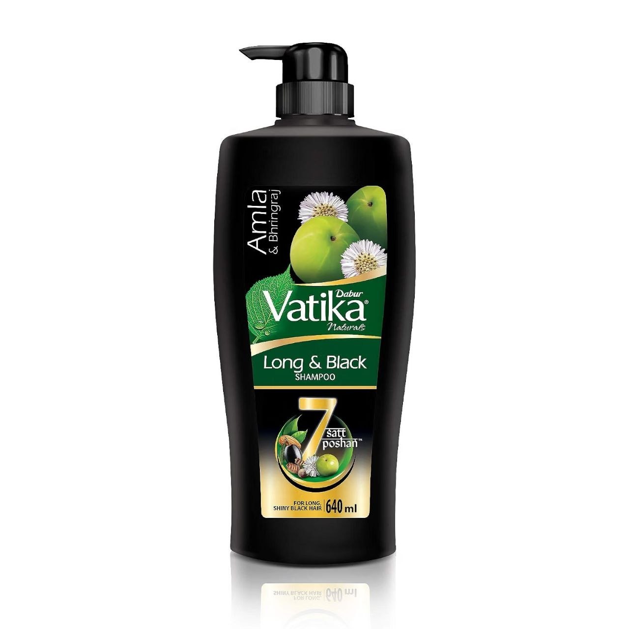 Dabur Vatika Long Black Shampoo - 640 Ml 244