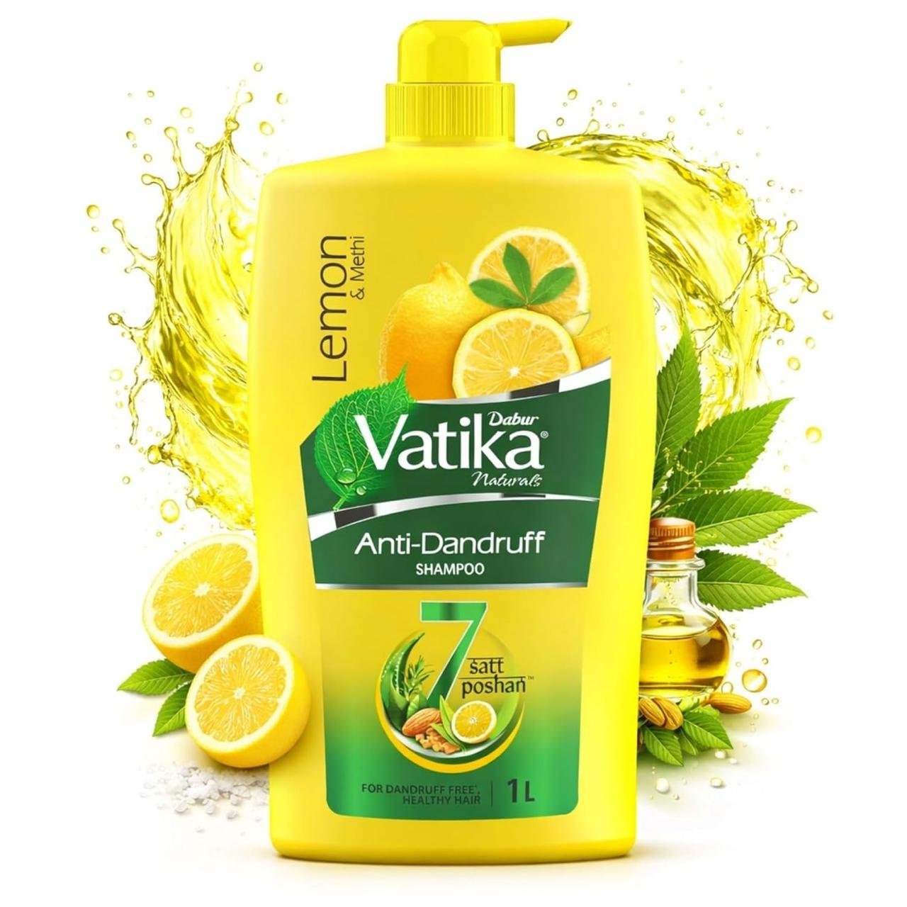 Dabur Vatika Naturals Anti Dandruff Shampoo -