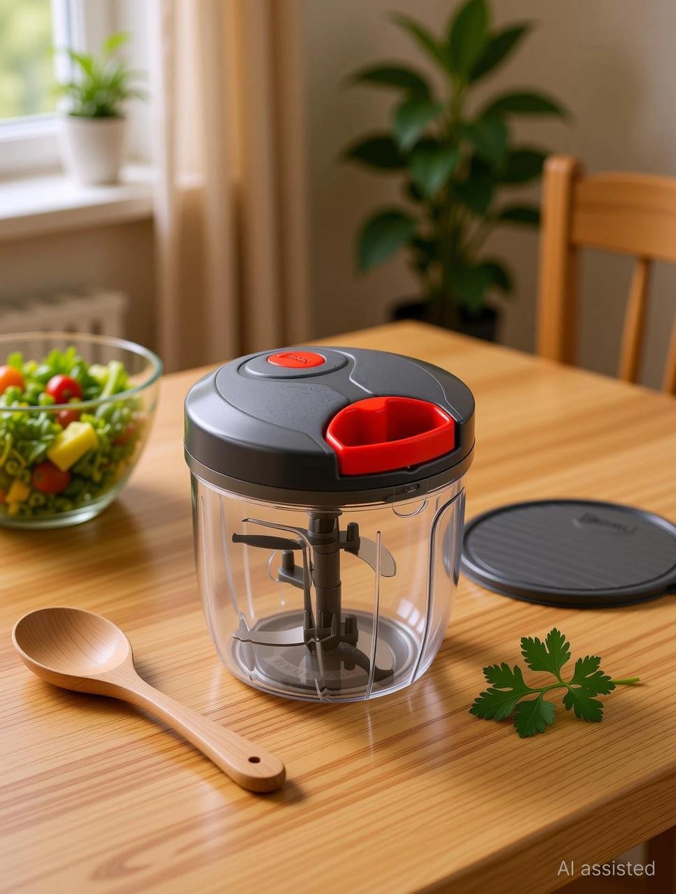 Ddecora 1000 Ml With 5 Stainles Steel Powerfu