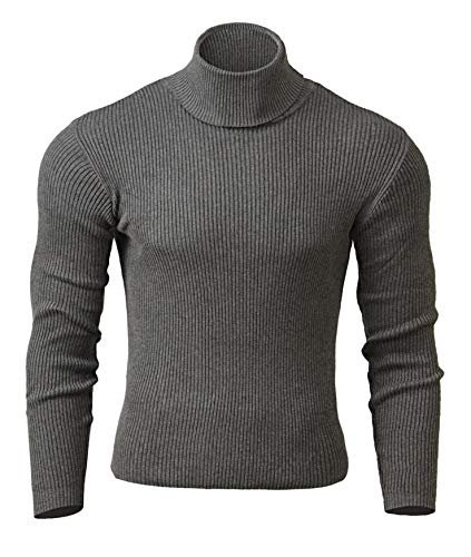 Denimholic Men S Cotton Turtle Neck Sweater (