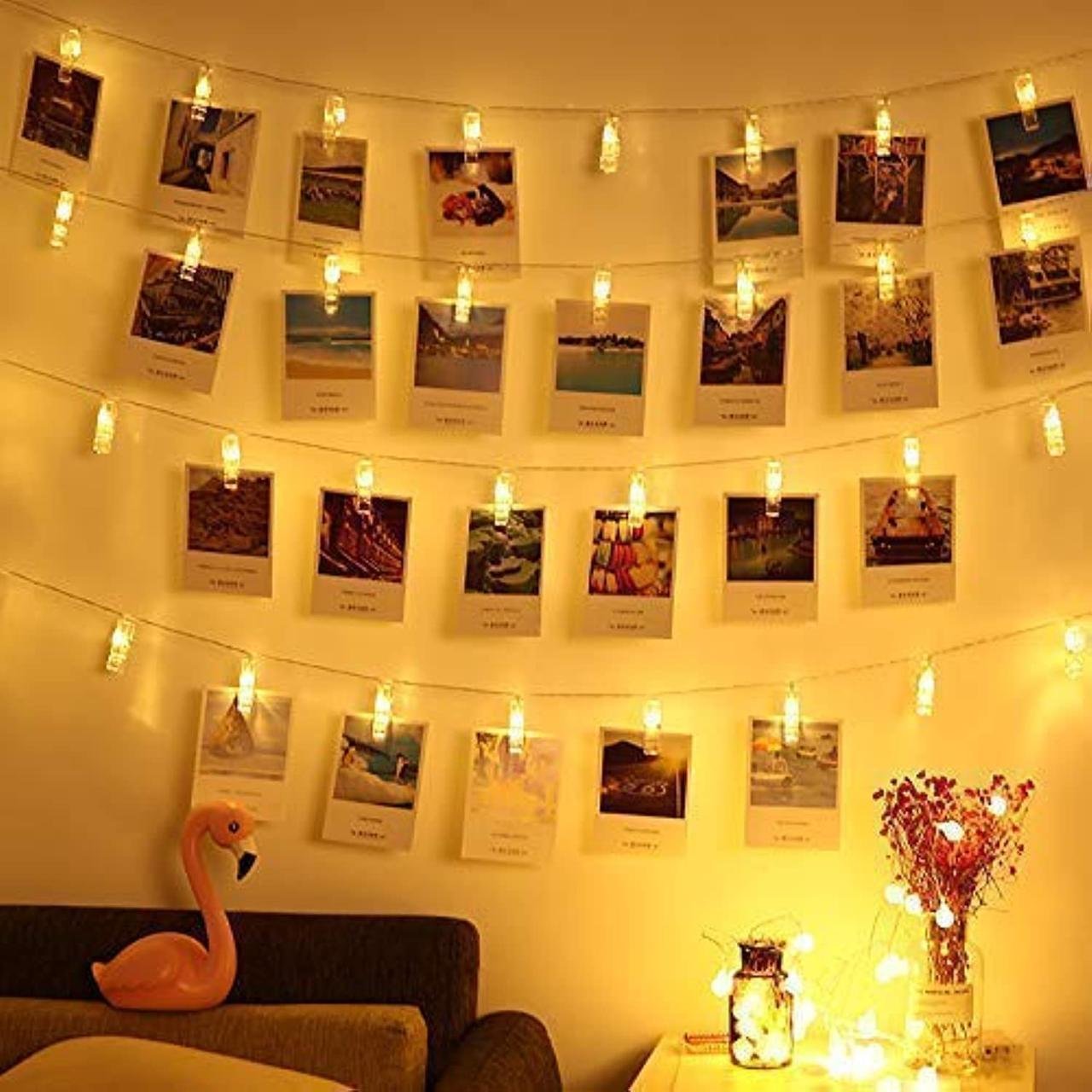 Desidiya 20 Photo Clip Led String Lights For 