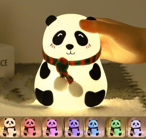 Desidiya Cute Panda Night Lamp - Silicone Lam