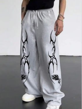 Deslizar Men Graphic Print Track Pants 295 Mr