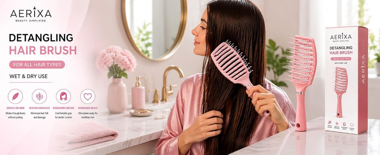 Detangling Hair Brush 129 35