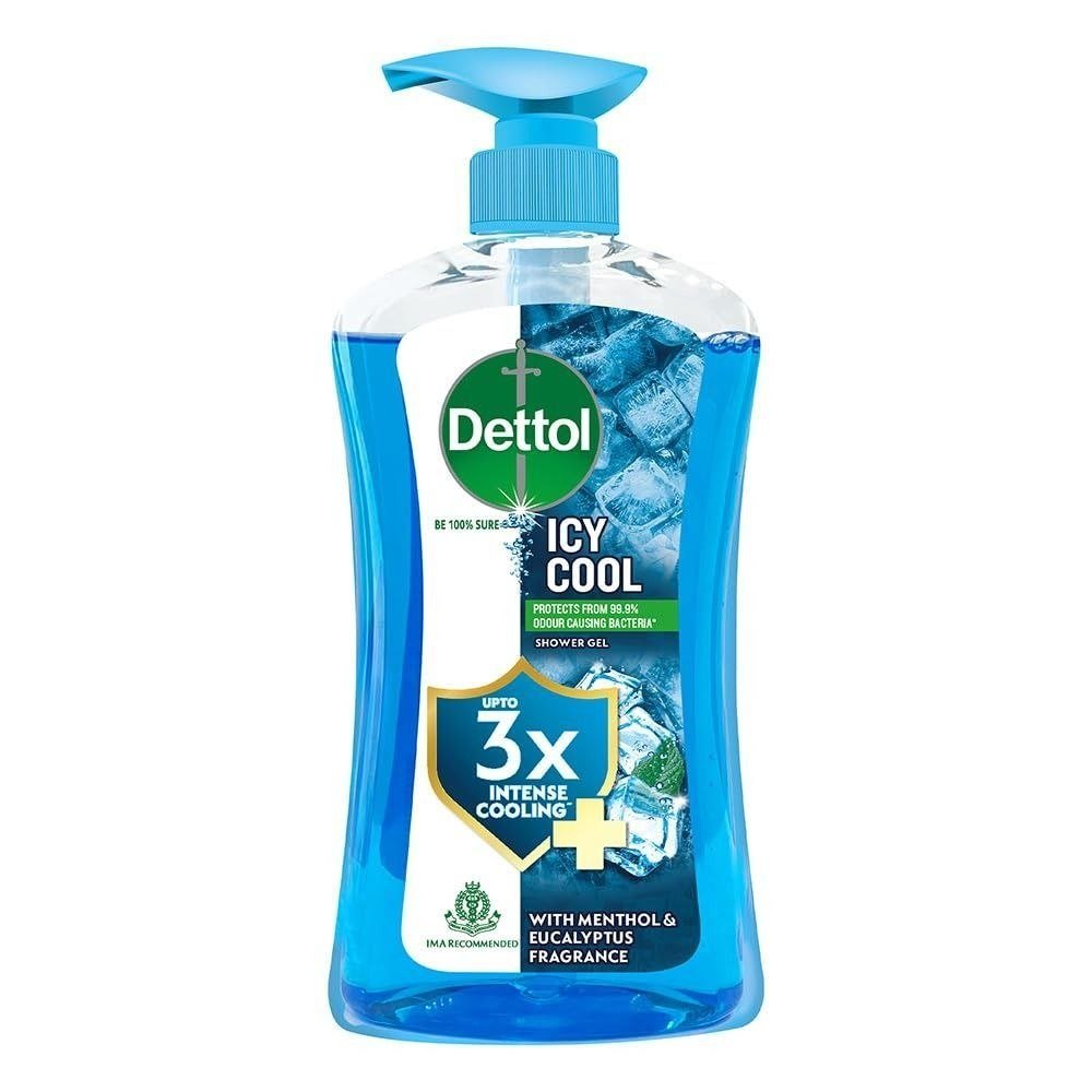 Dettol Icy Cool Body Wash And Shower Gel Pump