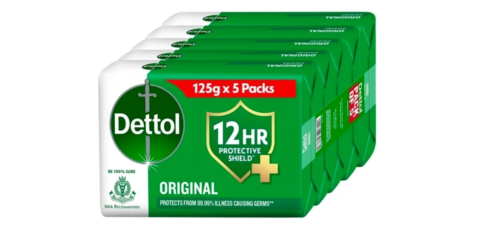 Dettol Soap (125g 5) At 178