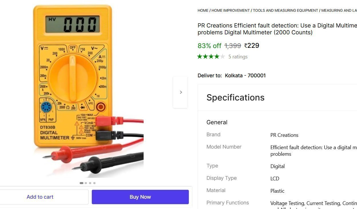 Digital Multimeter 229