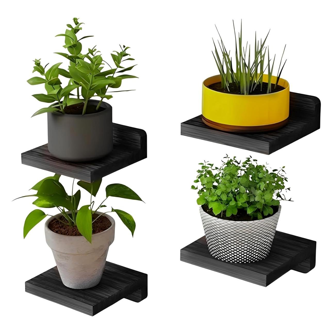 Dime Store Engineered Wood Floating Shelves For Wa