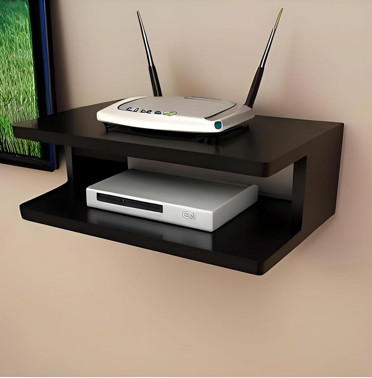 Dime Store Engineered Wood Set Top Box Stand 
