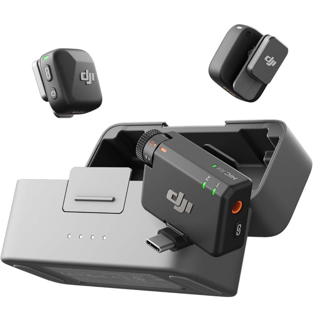 Dji Mic Mini (2 Transmitters 1 Receiver Charging C