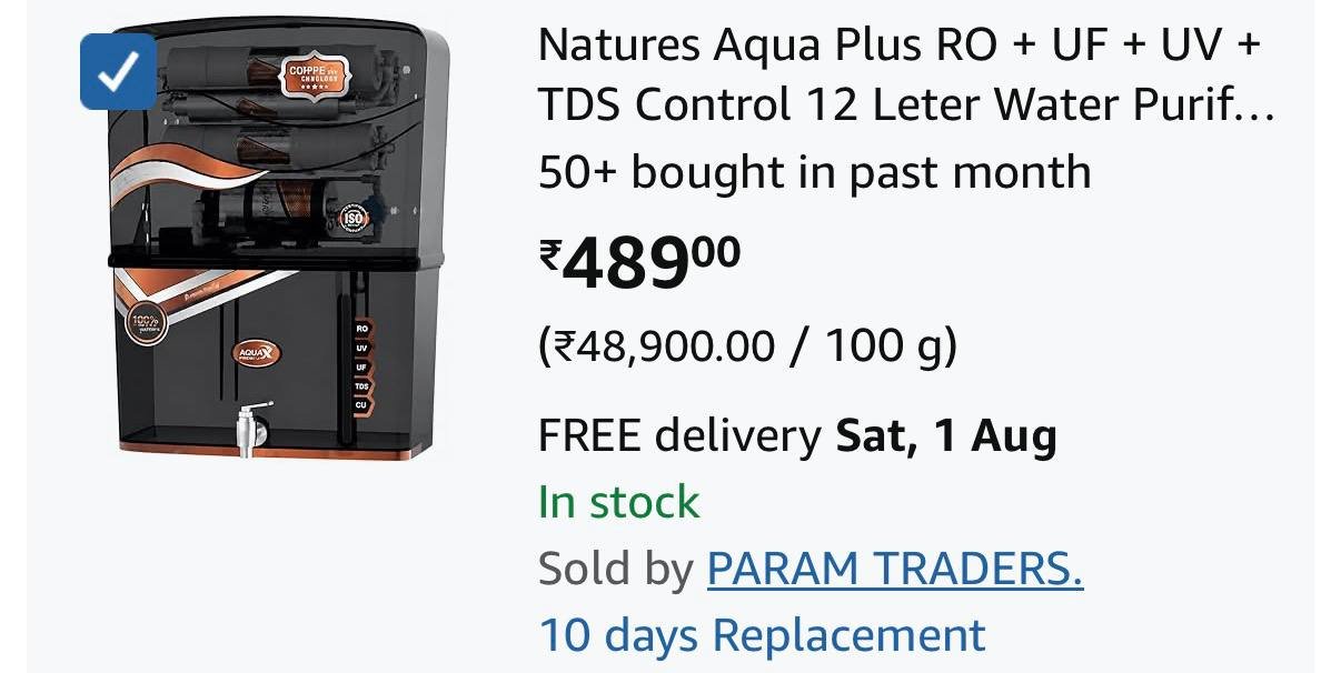 Do Cod Check Parcel Accept As Non Prime Item Mostl