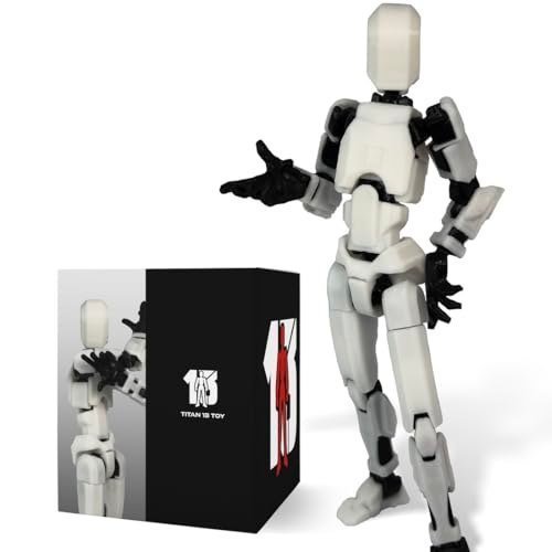 Doozle T13 Lucky Action Figure 3d Printed Art