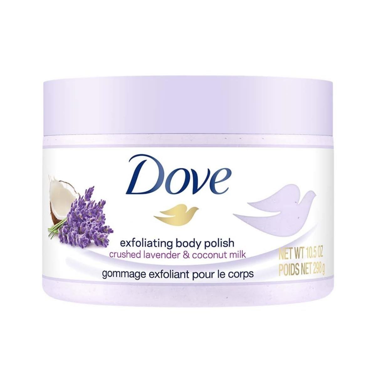 Dove Body Polish Crushed Lavender Coconut Milk 298