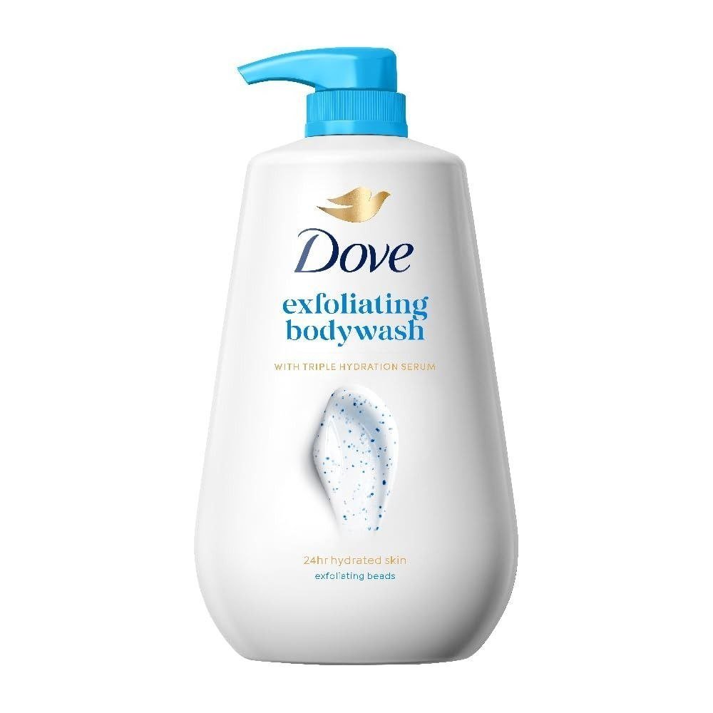 Dove Exfoliating Bodywash 825ml For Smooth Ra