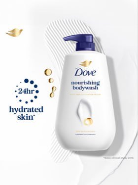 Dove Nourishing Body Wash With Triple Hydrati