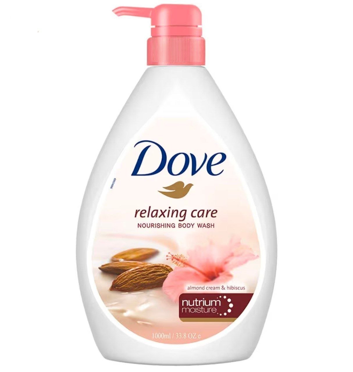 Dove Relaxing Almond Cream Body Wash 1l