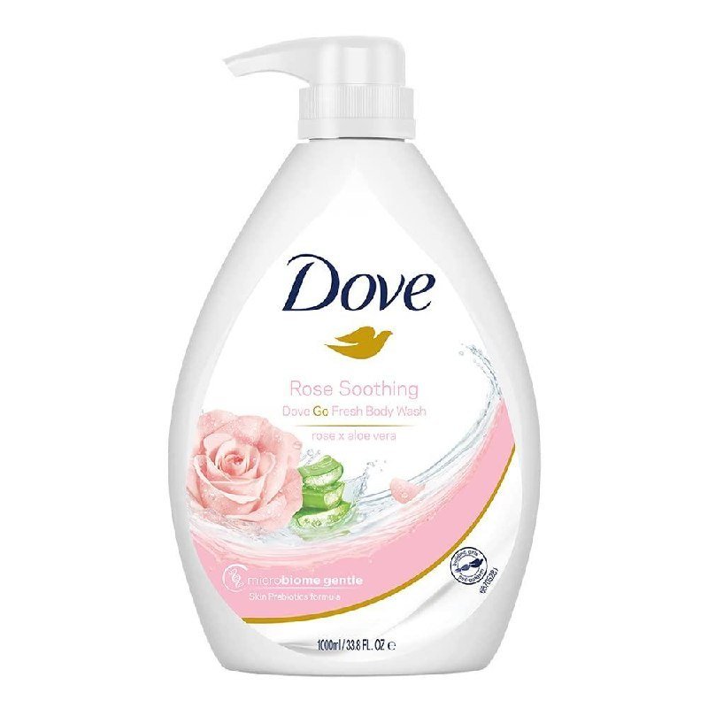 Dove Soothing Rose Aloe Vera Body Wash For Re