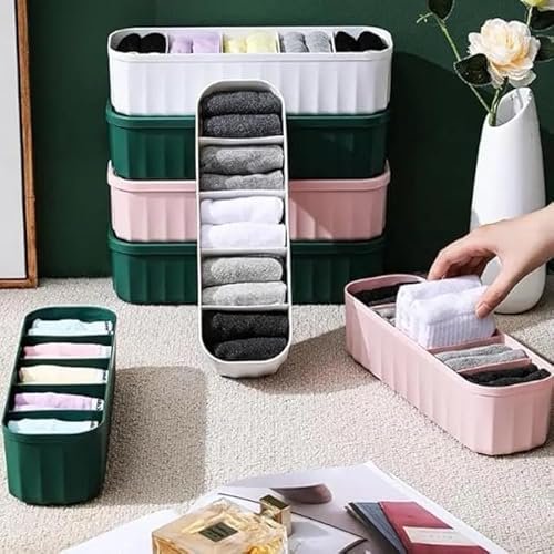 Drawer Organizer Set Of 4 Plastic Innerwear U