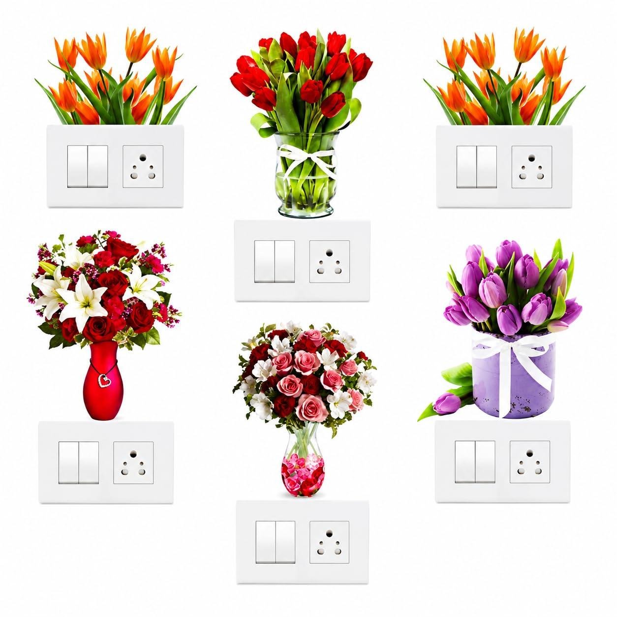 Dreamkraft Decorative Flower Pot Pvc Vinyl Fr