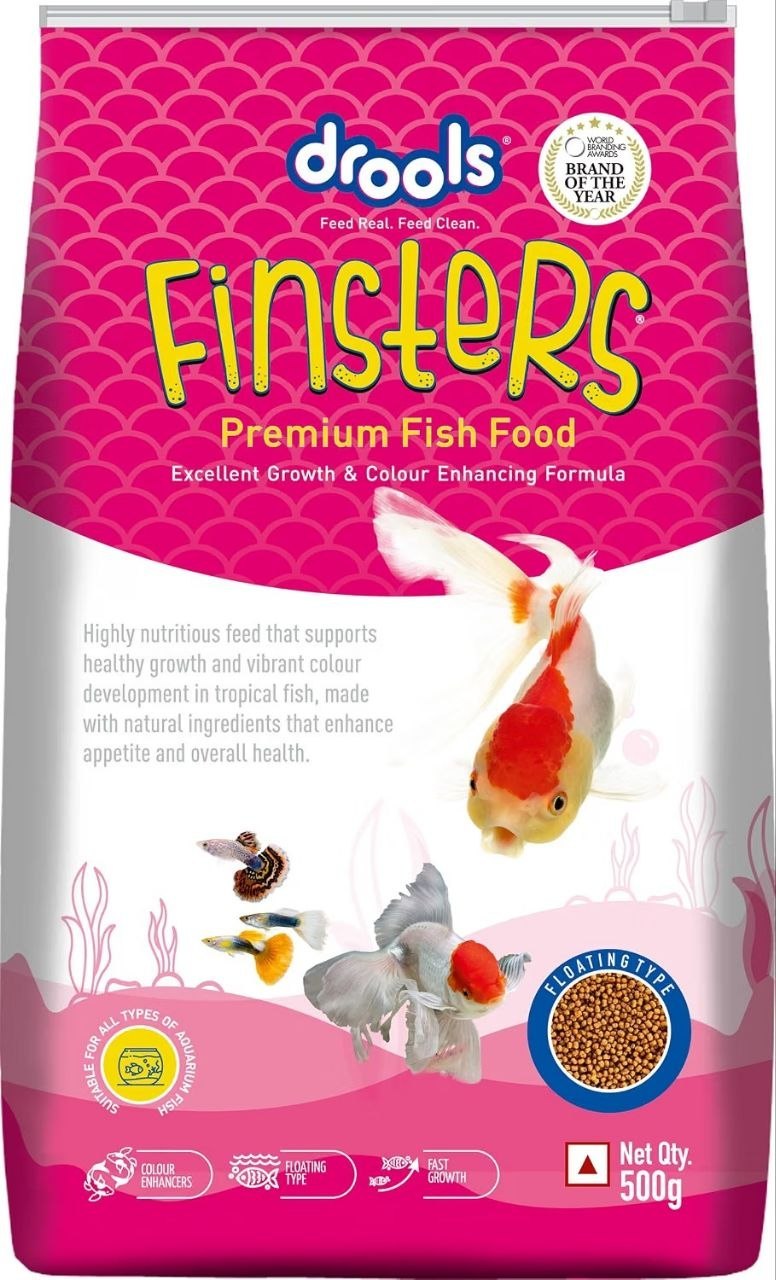 Drools Finsters Premium Fish Food 500g Pouch 175