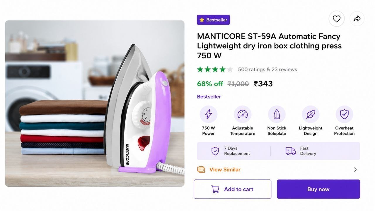 Dry Iron 343