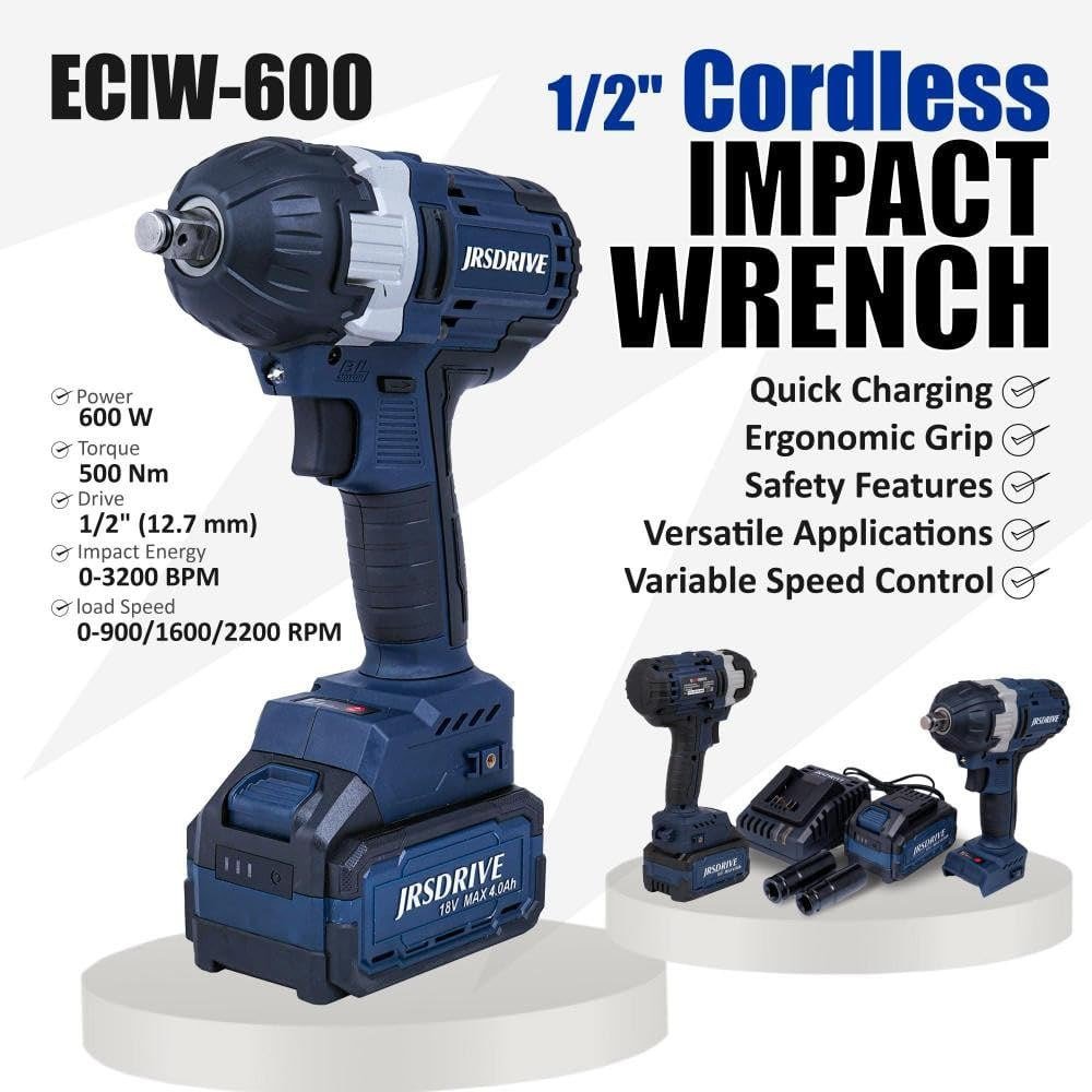 Eastman Cordless Impact Wrench 5127 Regular 9