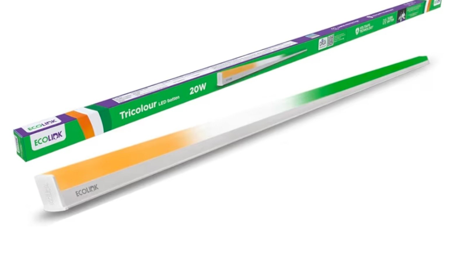 Ecolink 20w Tricolour Led Batten Light 122buy