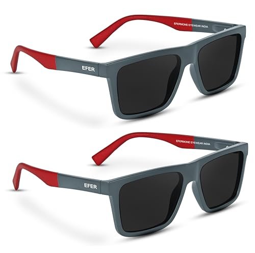 Efermone Combo Pack Of 2 Polarised Sunglasses