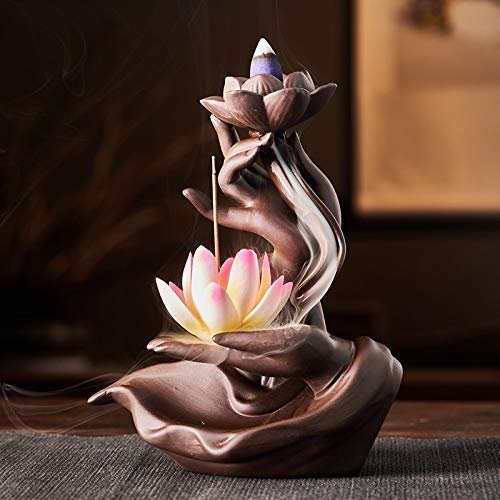 Ekhasa Ceramic Agarbatti Stand Backflow Smoke