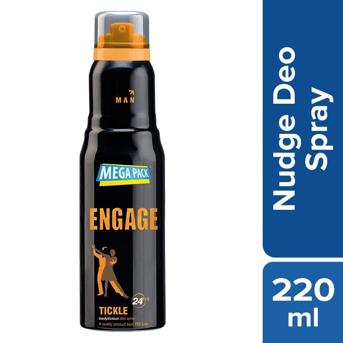 Engage Tickle Deodorant Spray For Men 220ml C