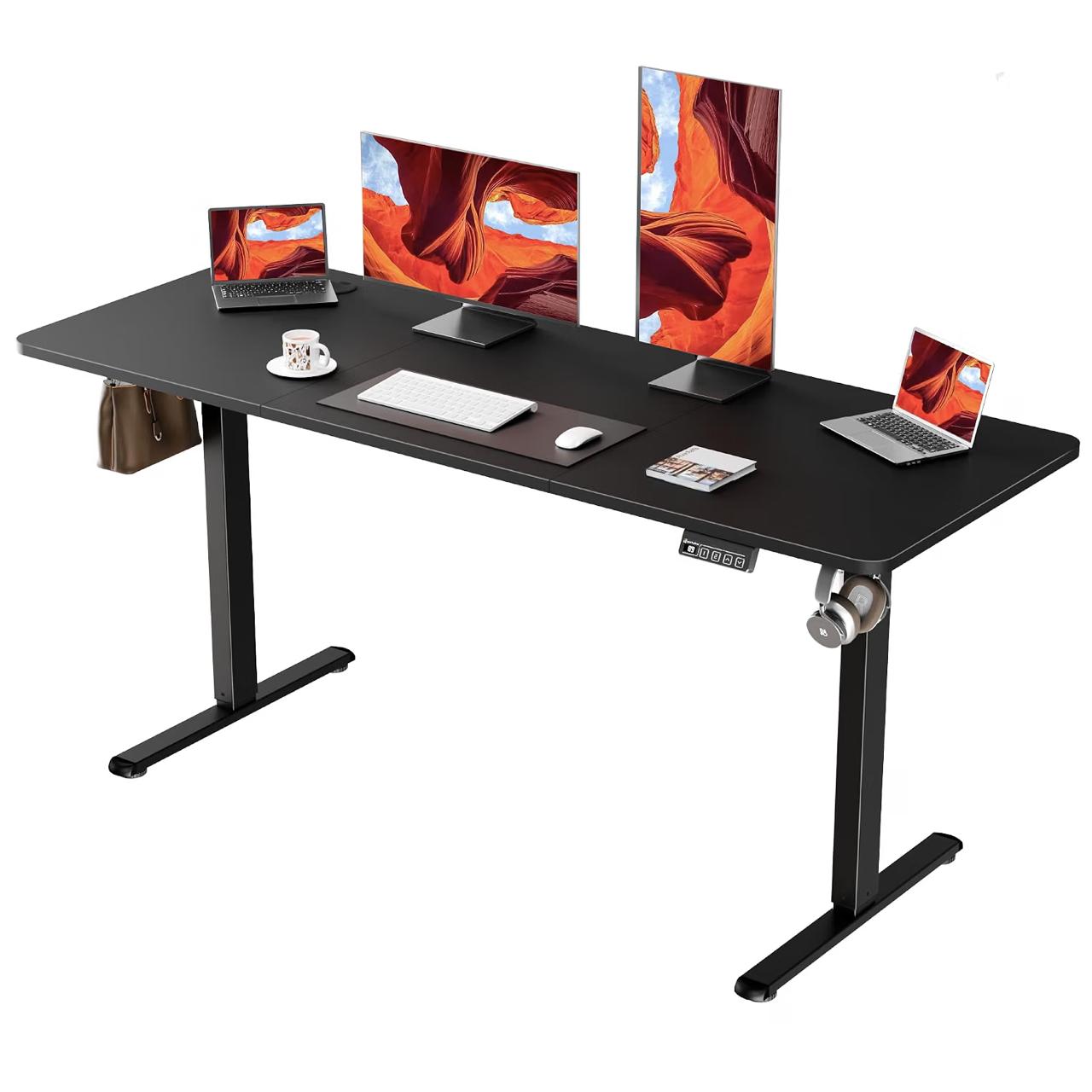 Ergomaker Electric Standing Desk 160x60cm (bl