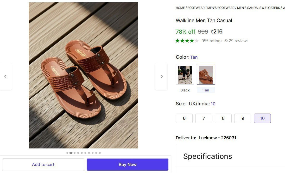 Ethnic Sandal (chappal) 216