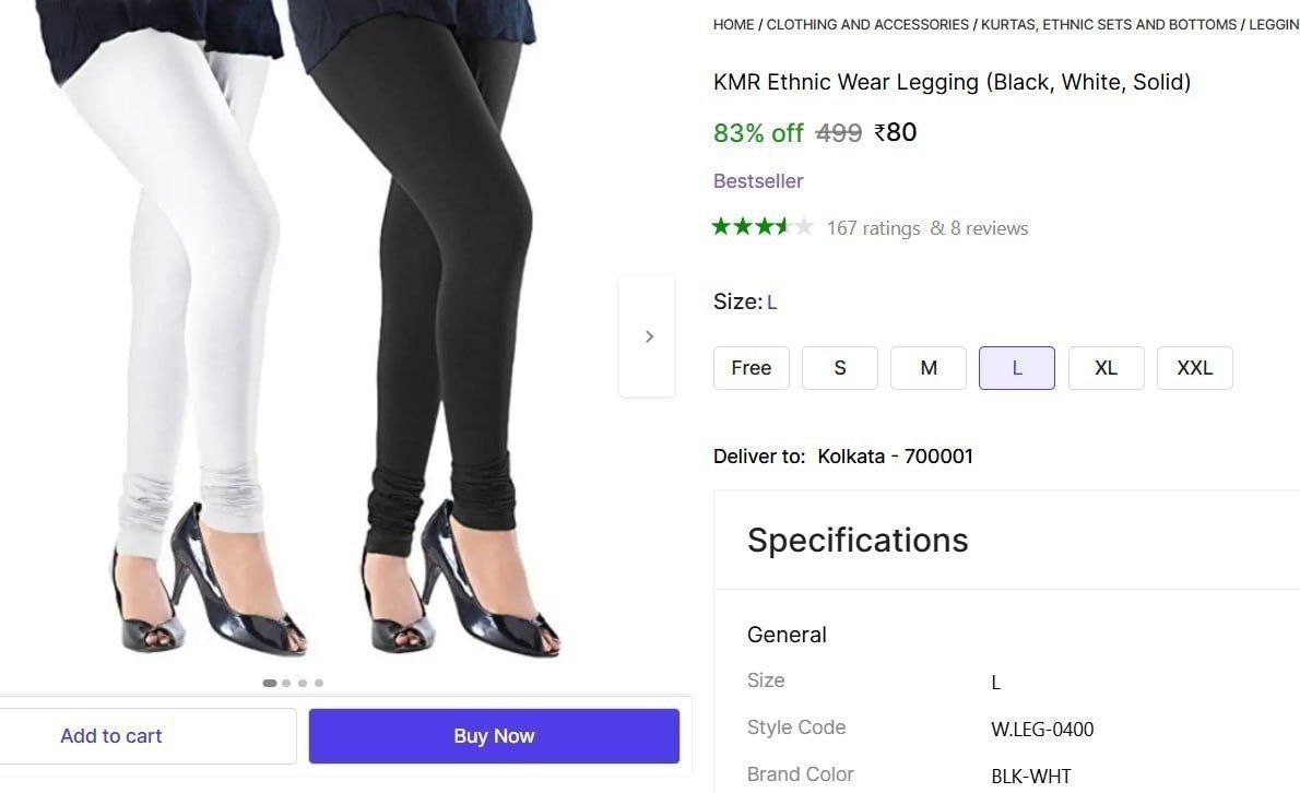 Ethnic Wear Legging 80