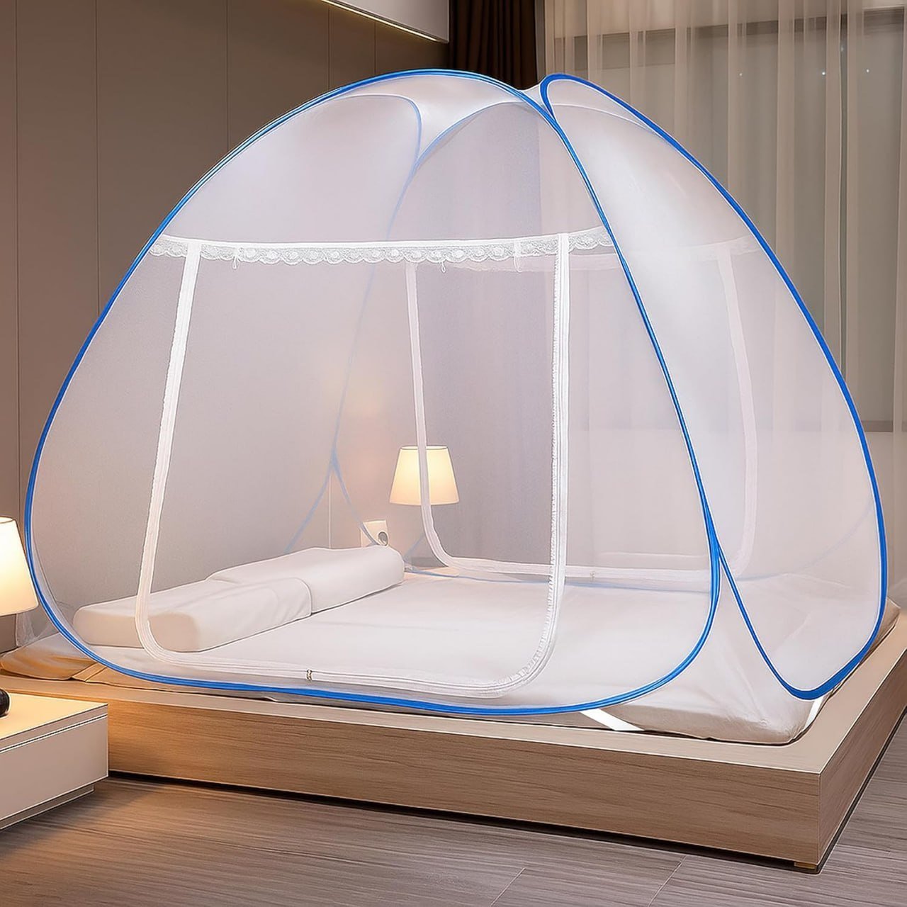 Evafly Mosquito Net For King Size Beddeal Rs 