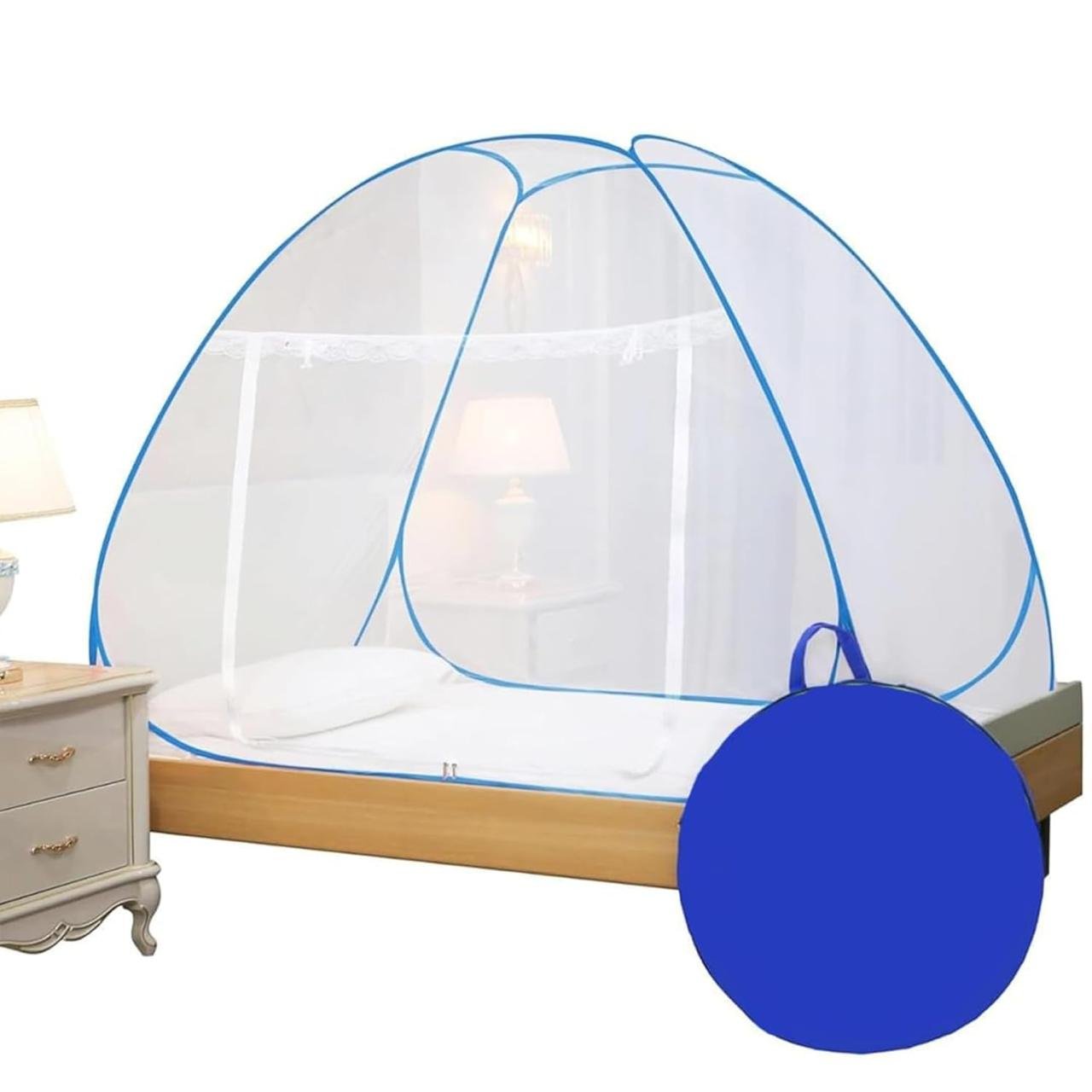 Evafly Mosquito Net For Single Bed Premium Polyest