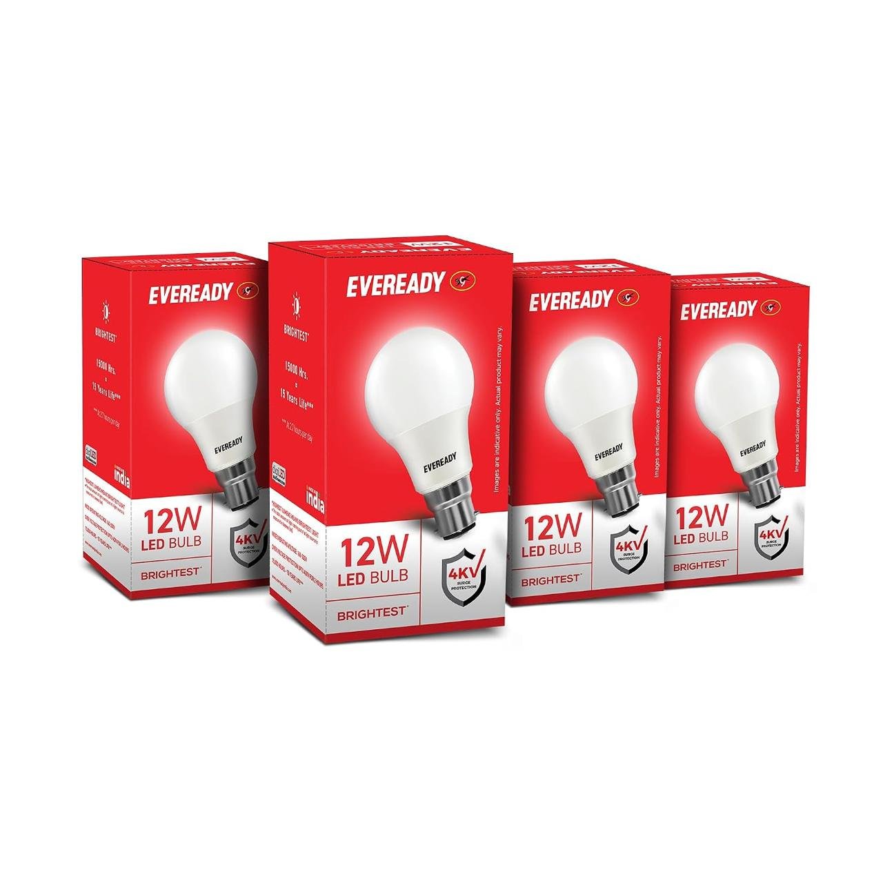 Eveready W Led Bulb Cool White Day Light (k) E Base Pack offer on Deals Heaven