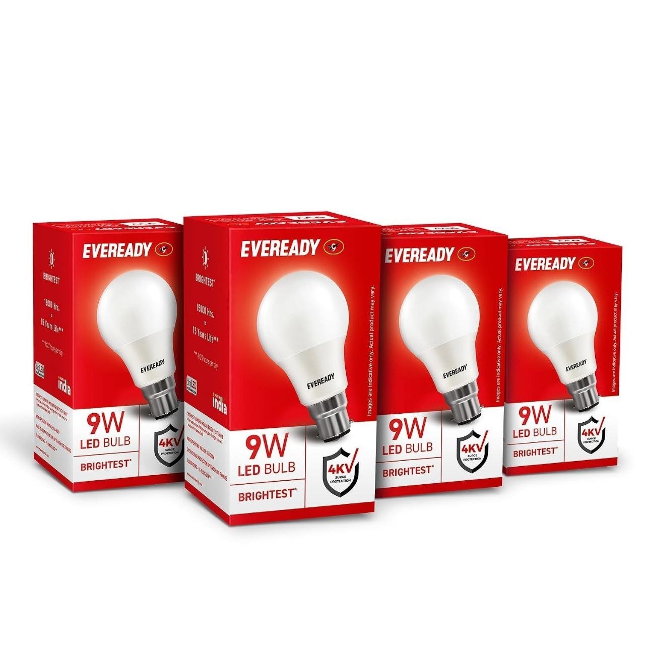 Eveready 9w Led Bulb Cool Day Light (6500k) B22 Ba