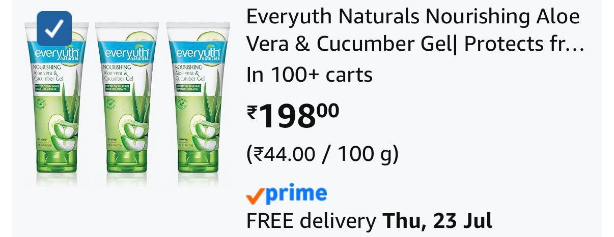 Everyuth Naturals Facewash (150g X 3) 198
