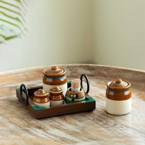 Exclusivelane Old Martaban Ceramic Pickle Jar