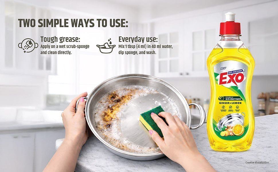Exo Liquid Dishwash Gel 1 5l 168